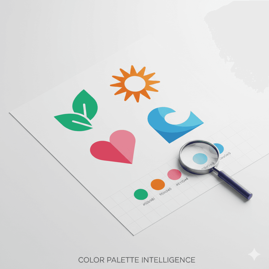 Color palette intelligence preview